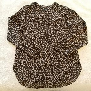 Leopard Talbots Blouse
